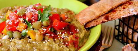 хумус с овощами. Шаг 16