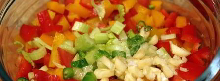 хумус с овощами. Шаг 8