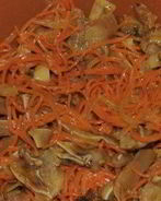 Маринованные свиные уши по-корейски