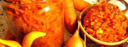 морковь по-корейски с луком. Шаг 15