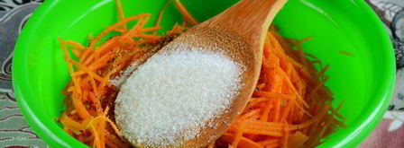 морковь по-корейски с приправой. Шаг 3