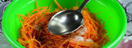 морковь по-корейски с приправой. Шаг 6