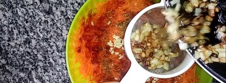 морковь по-корейски за 15 минут. Шаг 5