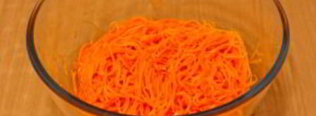 морковь по-корейски. Шаг 9