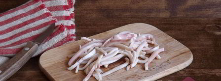 морковь с кальмаром по-корейски. Шаг 3