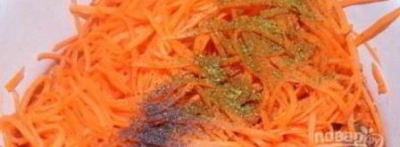 вкусная корейская морковка. Шаг 3