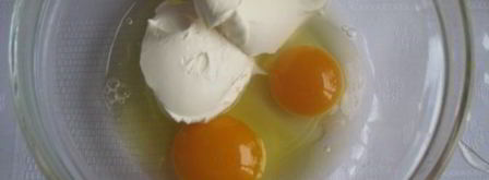 брокколи в сырном омлете с чесноком. Шаг 6