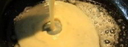 французский омлет на завтрак. Шаг 5