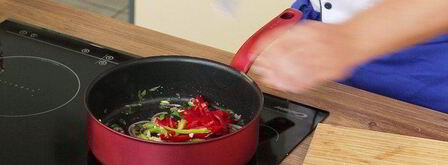 фриттата со сладким перцем и фетой. Шаг 7