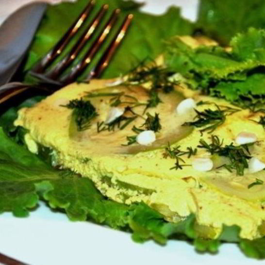 Рецепт омлета из кабачков на сковороде