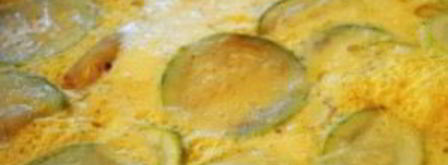 омлет из кабачков на сковороде. Шаг 6