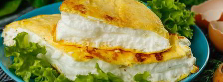 омлет пуляр. Шаг 9