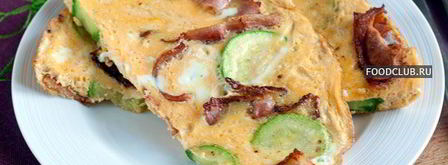 омлет с беконом и кабачками. Шаг 6