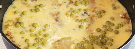 омлет с грибами в духовке. Шаг 9