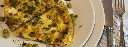 омлет с грибами в духовке. Шаг 11