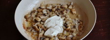 омлет с грибами. Шаг 5