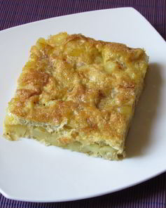 Омлет с картошкой