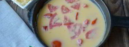 омлет с помидорами. Шаг 4