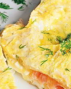 Омлет с водкой