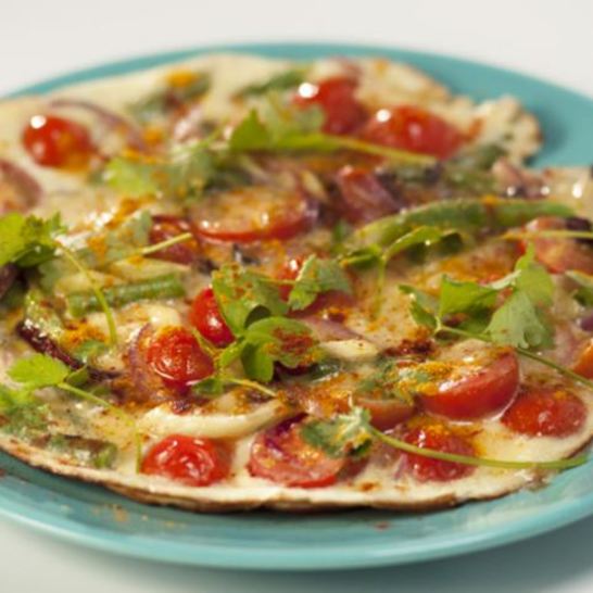 Рецепт омлета в индийском стиле