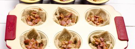 омлет запеченный в тосте. Шаг 13