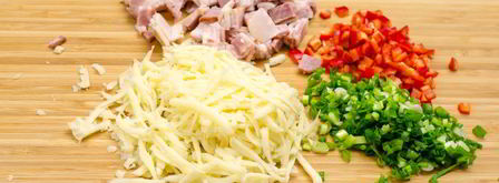 омлет запеченный в тосте. Шаг 5