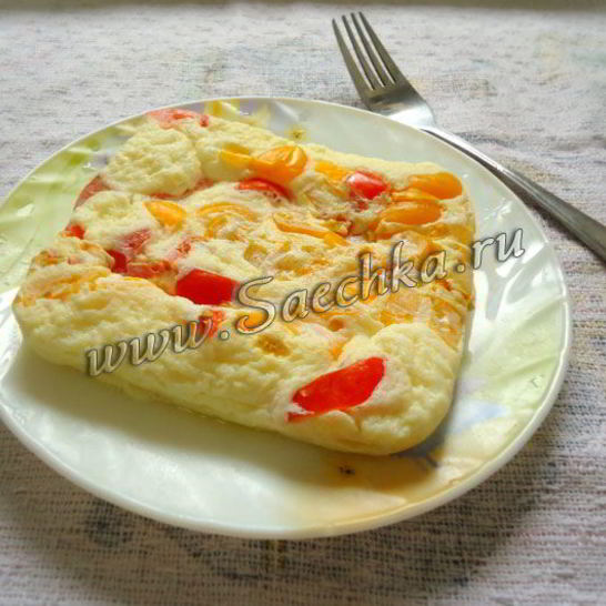 Рецепт парового омлета в мультиварке