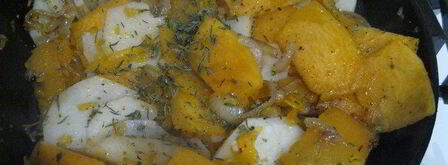 римская тыквенная фриттата. Шаг 4