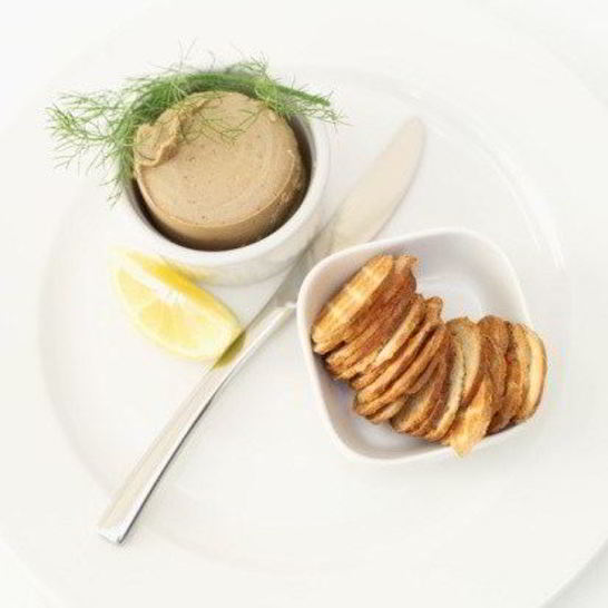 Рецепт грибного паштета с шерри