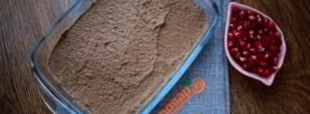 паштет из куриной печени с коньяком и гранатовым желе. Шаг 6