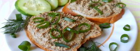 паштет из куриной печени с укропом. Шаг 9