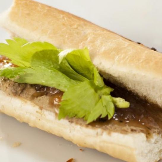 Рецепт паштета из куриной печенки с луковым конфитюром