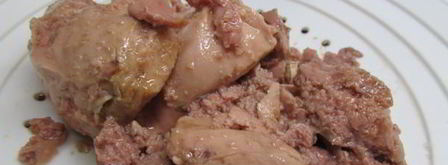 паштет из печени трески с зеленым горошком. Шаг 5