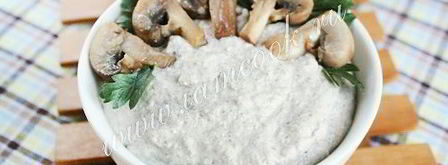 паштет из шампиньонов и творога. Шаг 8