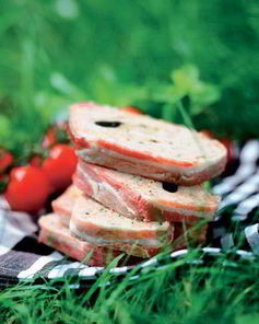 Паштет из свинины с оливками