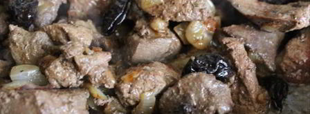 паштет из свиной печени с черносливом. Шаг 7