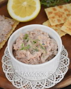 Паштет из тунца и рикотты