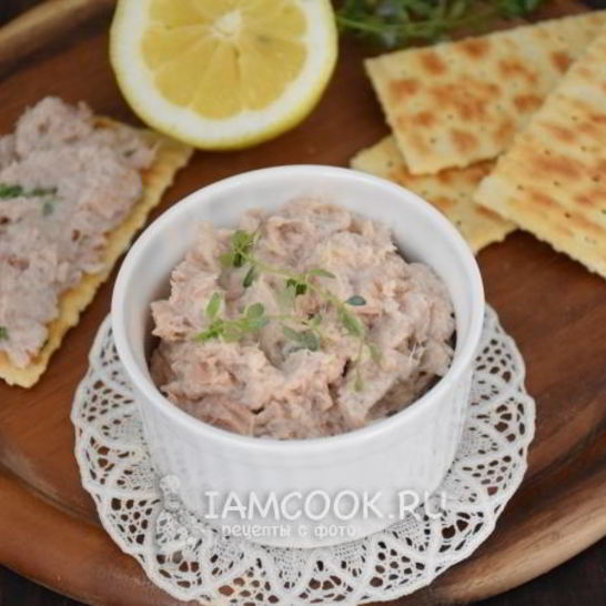 Рецепт паштета из тунца и рикотты