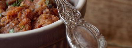 паштет из вяленых томатов и белой фасоли. Шаг 8