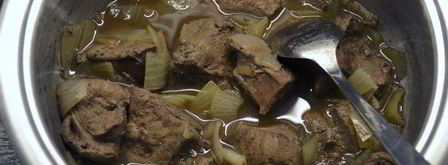 печеночный паштет с фасолью. Шаг 4