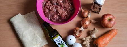 печеночный паштет в лаваше. Шаг 4