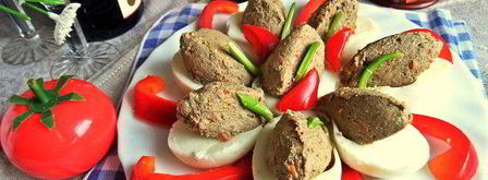 печеночный паштет яичный. Шаг 17