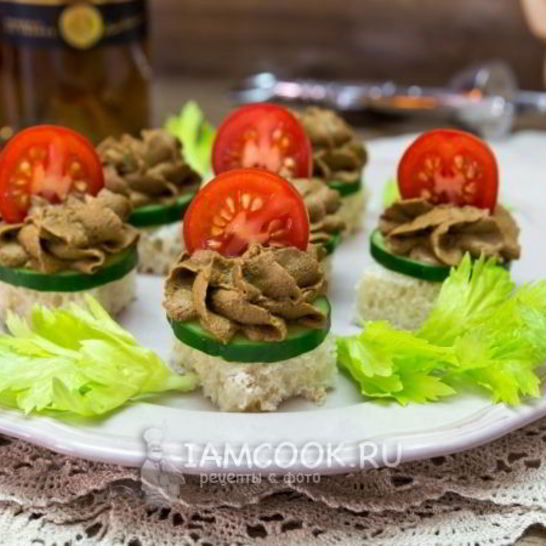 Рецепт сливочного паштета из говяжьей печени