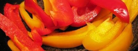 творожный паштет с жареными перцами. Шаг 3