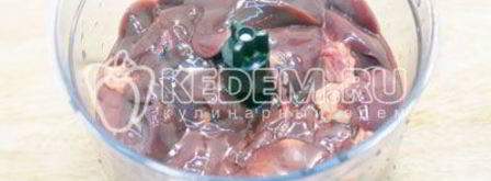 блинный торт с печенью. Шаг 3