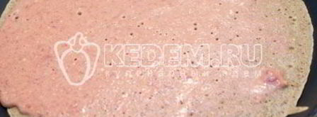 блинный торт с печенью. Шаг 7