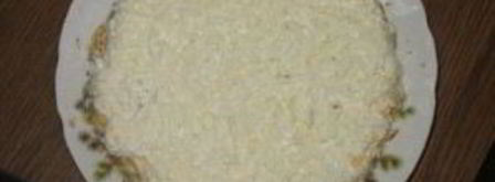 новогодний печеночный торт. Шаг 5