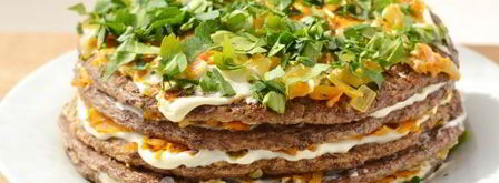 печеночный торт из куриной печени. Шаг 13