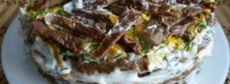 печеночный торт из свиной печени. Шаг 10