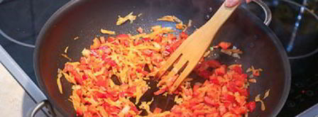 печеночный торт с баклажанами. Шаг 6